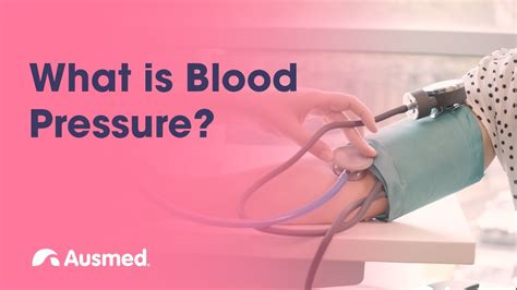 What Is Blood Pressure Ausmed Explains Youtube