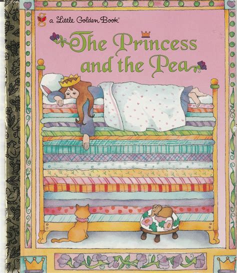 Vintage Little Golden Book The Princess And The Pea Free Etsy