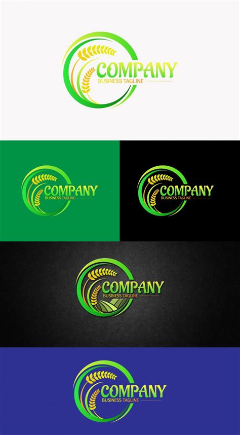 Creative Agriculture And Farm Logo Design Free Template