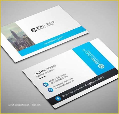 Free Business Card Design Templates Of Free Print Ready Psd Business Card Templates