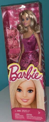 Barbie Glamour Glitz Barbie In Pink Dress T7580 New Ebay