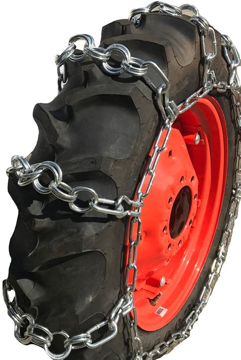 16.9-28, 16.9 28 Double Ring Nuway Tractor Tire Chains - TireChain.com