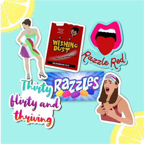 13 going on 30 movie inspired waterproof vinyl stickers – Artofit