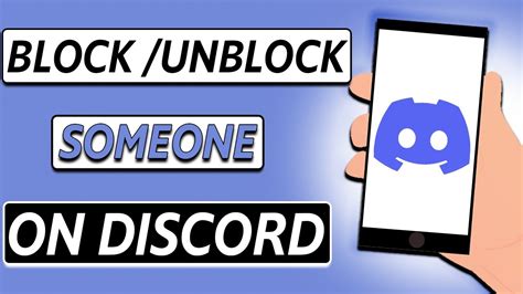How To Block And Unblock On Discord Youtube