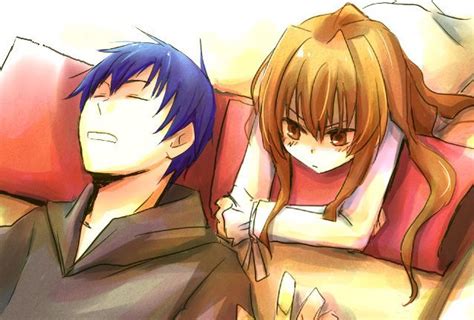 Taiga X Ryuuji By Dragondudenv On Deviantart Toradora Anime Love Anime