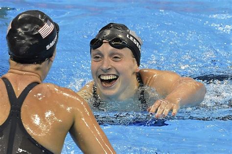 Rio Olympics 2016 Medal Table Team Usa Leads With 12 Katie Ledecky