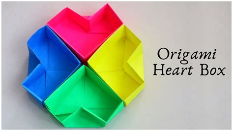 Origami Heart Box Tutorial