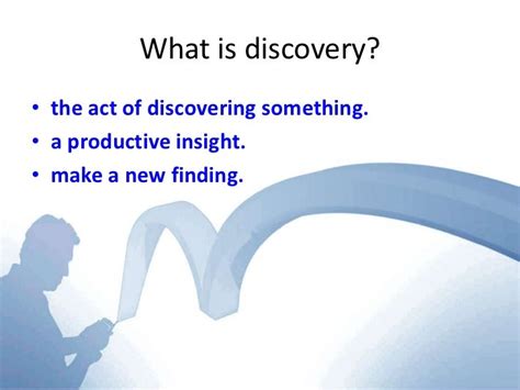 Principle Of Discovery
