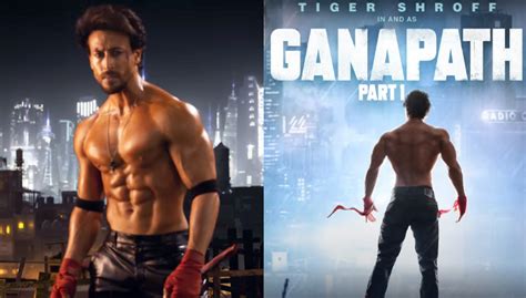 Ganapath Part Teaser Tiger Shroff Flaunts His Chiselled Abs In The Video