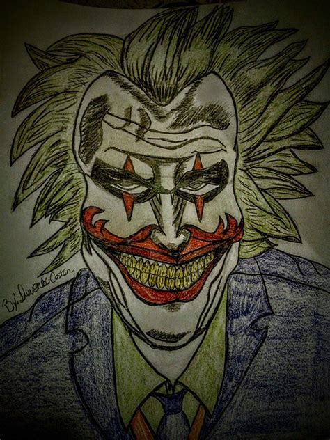 Da Joker Time Drawing Joker Drawings