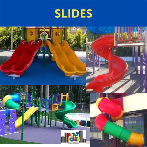 Playground Slides Play Poles