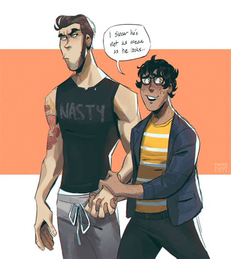 oh no does he have a tattoo on his arm that says jonas that s so cute gay comics cute