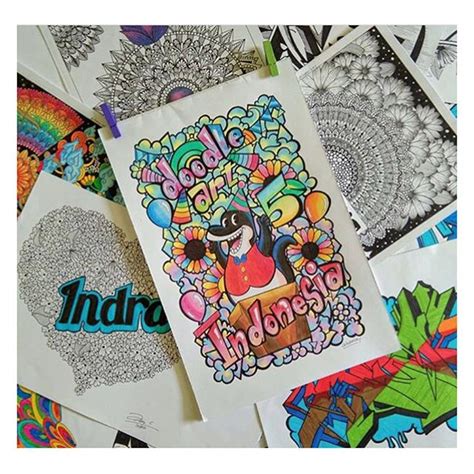 Doodle Art Indonesia Community On Instagram “yuk Bikin Karya Dengan