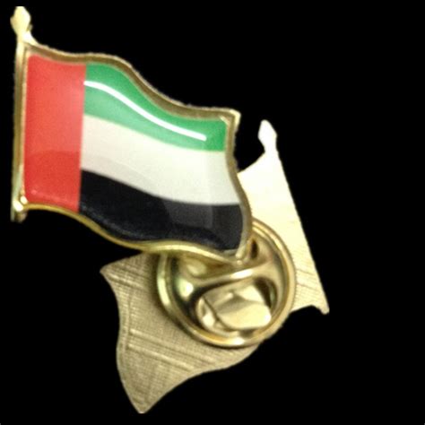 High Quality United Arab Emirates Flag Lapel Pins Medal Of Army Badge