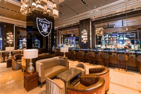 Vista Cocktail Lounge At Caesars Palace Will Be Transformed Into A Raiders Headquarters From Now