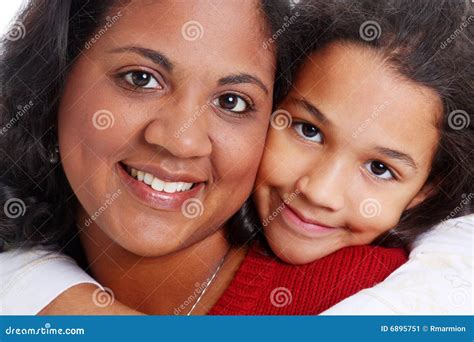 Mother And Daughter Stock Image Image Of Bond Black 6895751