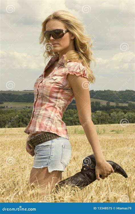 Beautiful Country Girl Stock Image Image Of Beautiful 13348575