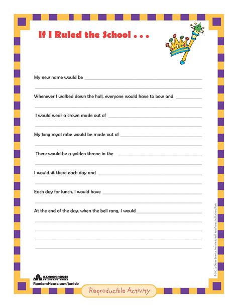Back To School Printables And Activities Brightly Fun Writing