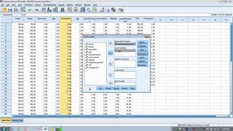 This technique can be used only for numerical response data, the y, usually one variable, and numerical or (usually). How to Use SPSS: One Way ANOVA with Post-Hoc Tests ...