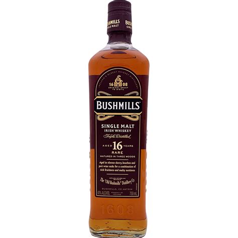 Bushmills 16 Year Old Single Malt Irish Whiskey Gotoliquorstore