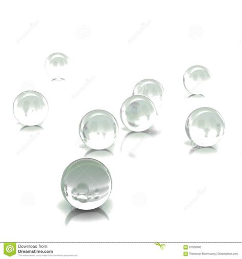 3d Rendering Abstract Sphere Stock Illustration