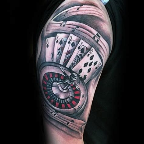 One of the most popular hands is the royal flush, which includes the cards of the ace, king, queen, jack, and 10. 90 Playing Casino Tattoos - Lucky Ideas, part 3/3