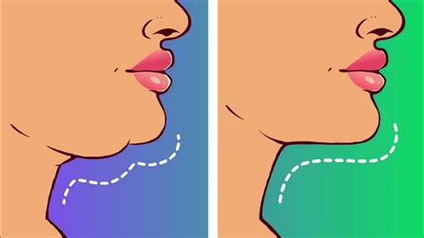 8min rapidly slim neck and reduce double chin with this exercise youtube