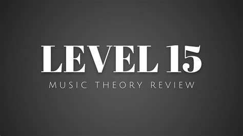 Level 15 Youtube