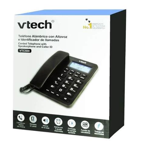 Telefono Alambrico Vtech Vtc500 En México Clasf Telefonia