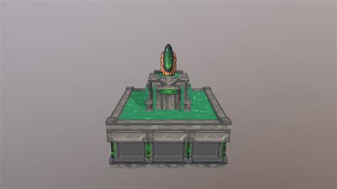 Minecraft Altar 3d Model By Lukehoopingarner 5585d35 Sketchfab