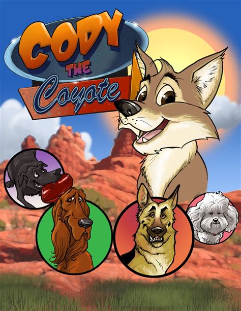 Cody The Coyote The Coyote Who Wants To Be A Dog Animal Books Fun