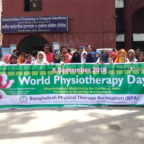 Bangladesh World Pt Day 2018 World Physiotherapy
