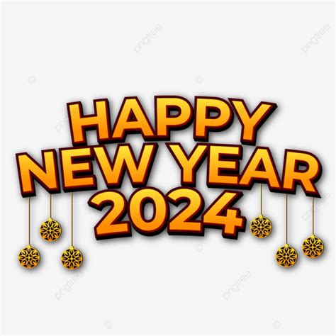 Feliz Ano Novo 2024 Vetor Png Feliz Ano Novo Feliz Ano Novo Texto