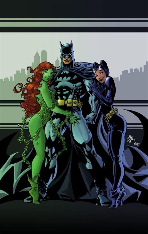 Batmanpoison Ivycatwoman Geektastic Pinterest Catwoman