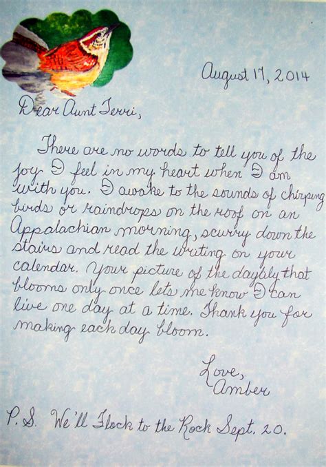©abcteach writing friendly letters writing. Write a Friendly Letter in Cursive - Art Party Press Ruby ...