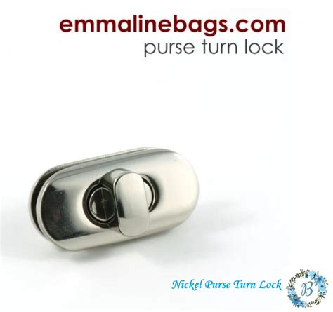 Sm Turn Lock Emmaline Bag Hardware Small Turn Lock 1 Pack Etsy