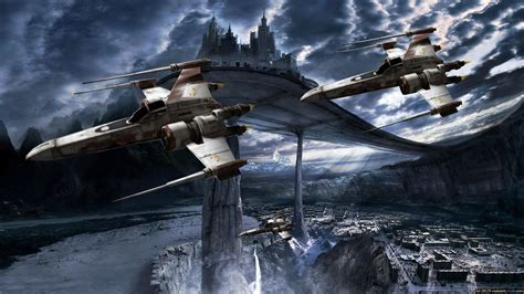 Spaceship Full Hd Wallpaper And Background Image