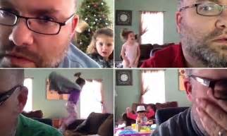Dad Records Vines Of Year Old Daughter S Morning Antics For Months
