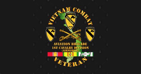 Vietnam Combat Cavalry Veteran W Aviation Brigade 1st