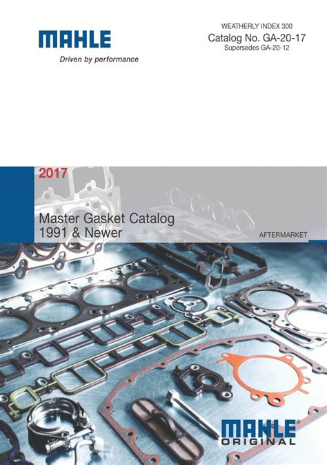 Mahle Aftermarket North America Mahle Aftermarket Catalog Pdfs