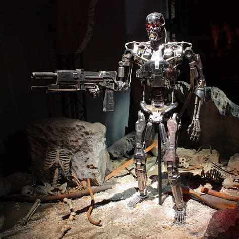 Terminator Robot Full Body Wallpaper Hd Click Download