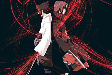 Itachi Uchiha And Sasuke Uchiha Poster My Hot Posters