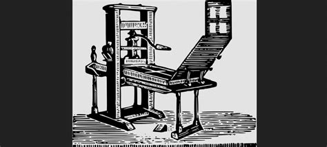 The Whole Story Invention And History Of The Printing Press