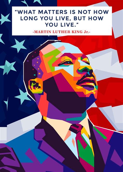 Martin Luther King Jr Poster Picture Metal Print Paint By Nofa Aji