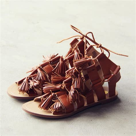 Roux Tassel Sandals Tassel Spring And Summer Sandals From Spool 72