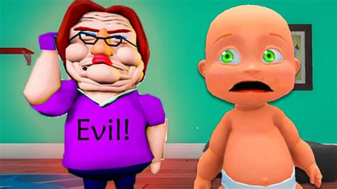 Baby Escapes Evil Baby Sitter Youtube