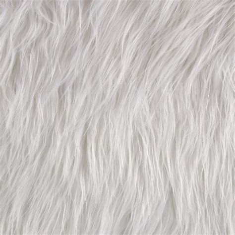 Faux Fur Gorilla White In 2023 Faux Fur Fur Textures Faux Fur Fabric