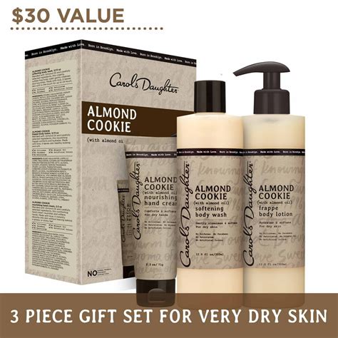 Carols Daughter Bath And Body T Set Almond Cookie For Dry Skin