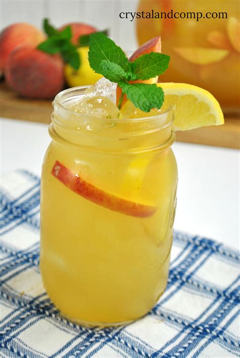 Homemade Peach Lemonade Recipe
