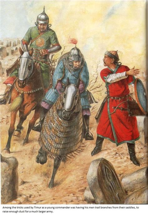 Timur I Lengs Tamerlane Troops Historical Art Historical Pictures